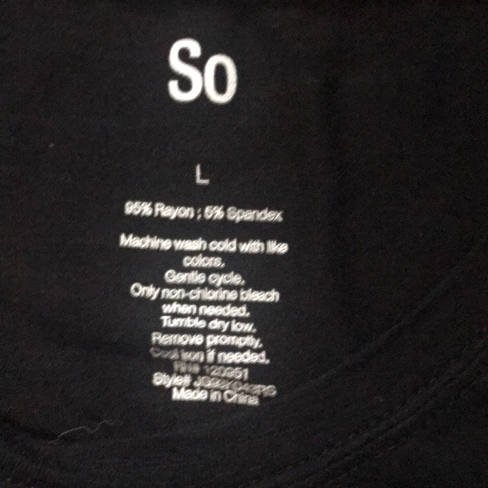Juniors Front Tie Tee - Picture 5 of 6